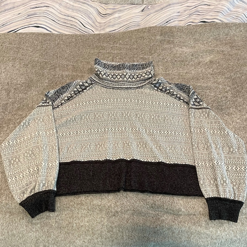 Free People Cropped Sweater